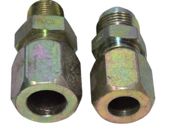 LOT OF 15 PARKER Strait Union Compression Fittings