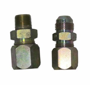 LOT OF 15 PARKER Strait Union Compression Fittings