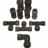 Lot of 10 High Pressure Hydraulic Steel Compression Coupling 1-1/4", 1" , 3/4"