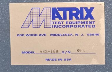 Matrix Test Equipment ASX16B Multiple Frequency Signal Generator