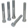 LOT OF 5 EACH 3/4-10 x 5-1/2" Steel/Zinc Hex Cap Screw ASTM A307 GRADE A