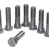 LOT OF 10 EACH 3/4-10 x 3" Steel/Zinc Hex Cap Screw ASTM A307 GRADE A