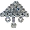 Lot of 25 each 3/4"-10 Zinc Plated Steel Hex Nuts Grade 2