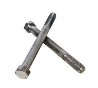 LOT OF 2 EACH 3/4-10 x 8" Steel/Zinc Hex Cap Screw Grade 2