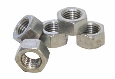 Lot of 5 each 3/4"-10, 18-8 CRES Hex Nuts