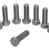 LOT OF 11 EACH 3/4-10 x 2-1/2" 316 Stainless Steel Hex Cap Screw