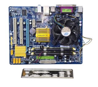 GIGABYTE GA-G31M-ES2L MOTHER BOARD +SLGTK 2.70GHz + 4GB RAM + Heat Sink & Fan