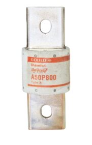 Gould Shawmut A50P800 800 Amp Fuse Type 4 Form 101 FWH-800A