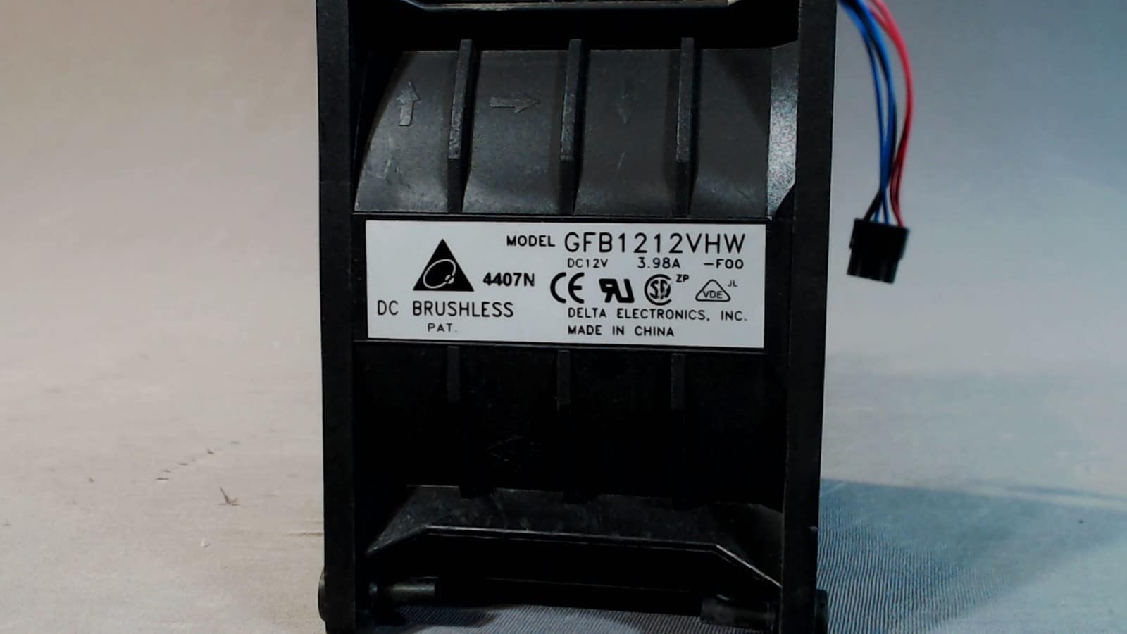 Delta Electronics FAN AXIAL DUAL 120X76.2MM 12VDC GFB1212VHW