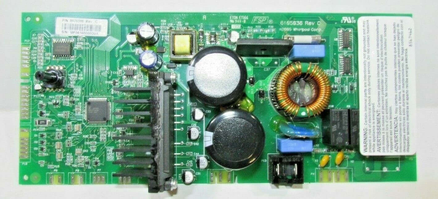 WHIRLPOOL WASHER CONTROL BOARD 8576386