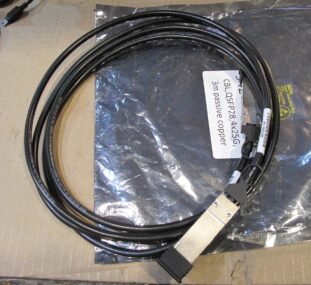 MOLEX CBL ZQSFP+28G 30AWG 3M TEMPFLEX - 38 Posit QSFP+ Plug to Plug 1002971301