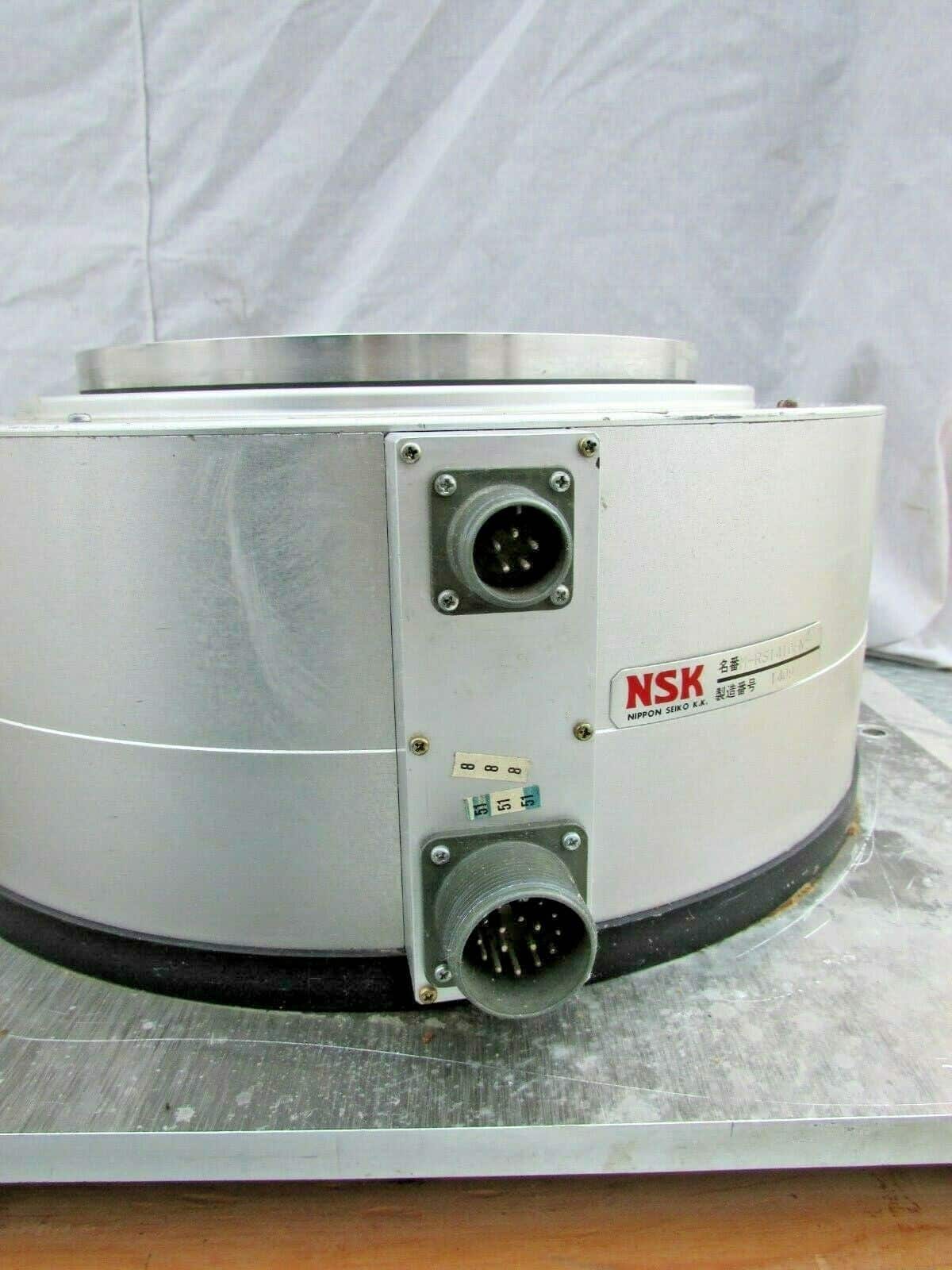 LOT OF TWO NSK MEGATORQUE MOTORS, M-RS1410FN002 and M-RS1410FN402