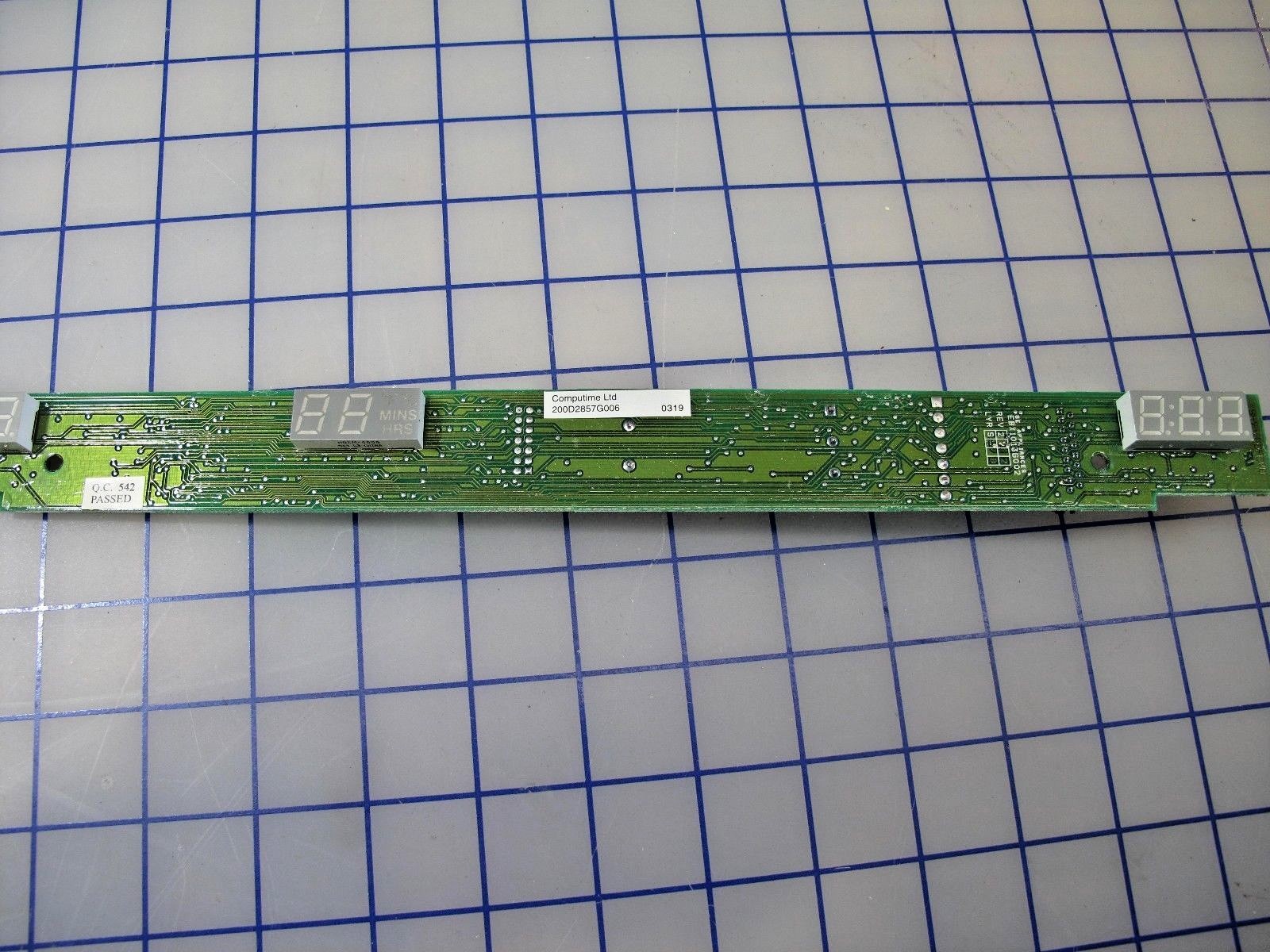 GE RCA REFRIGERATOR CONTROL BOARD 200D2857G006