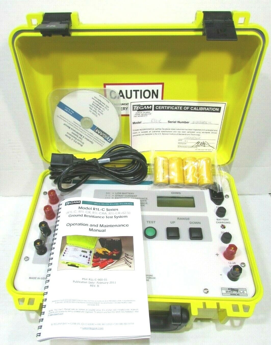 Tegam R1L-C Ground Resistance Tester