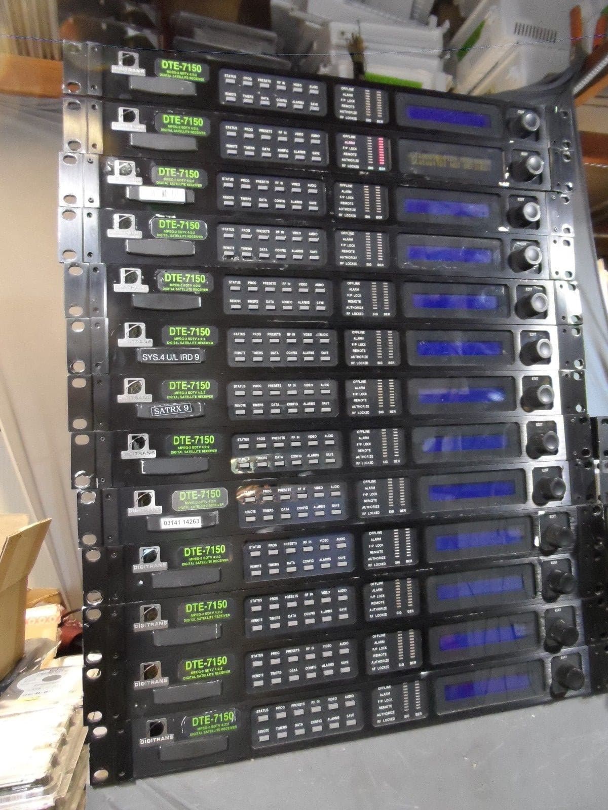Digitrans DTE-7150T Rackmount Digital Satellite Receiver