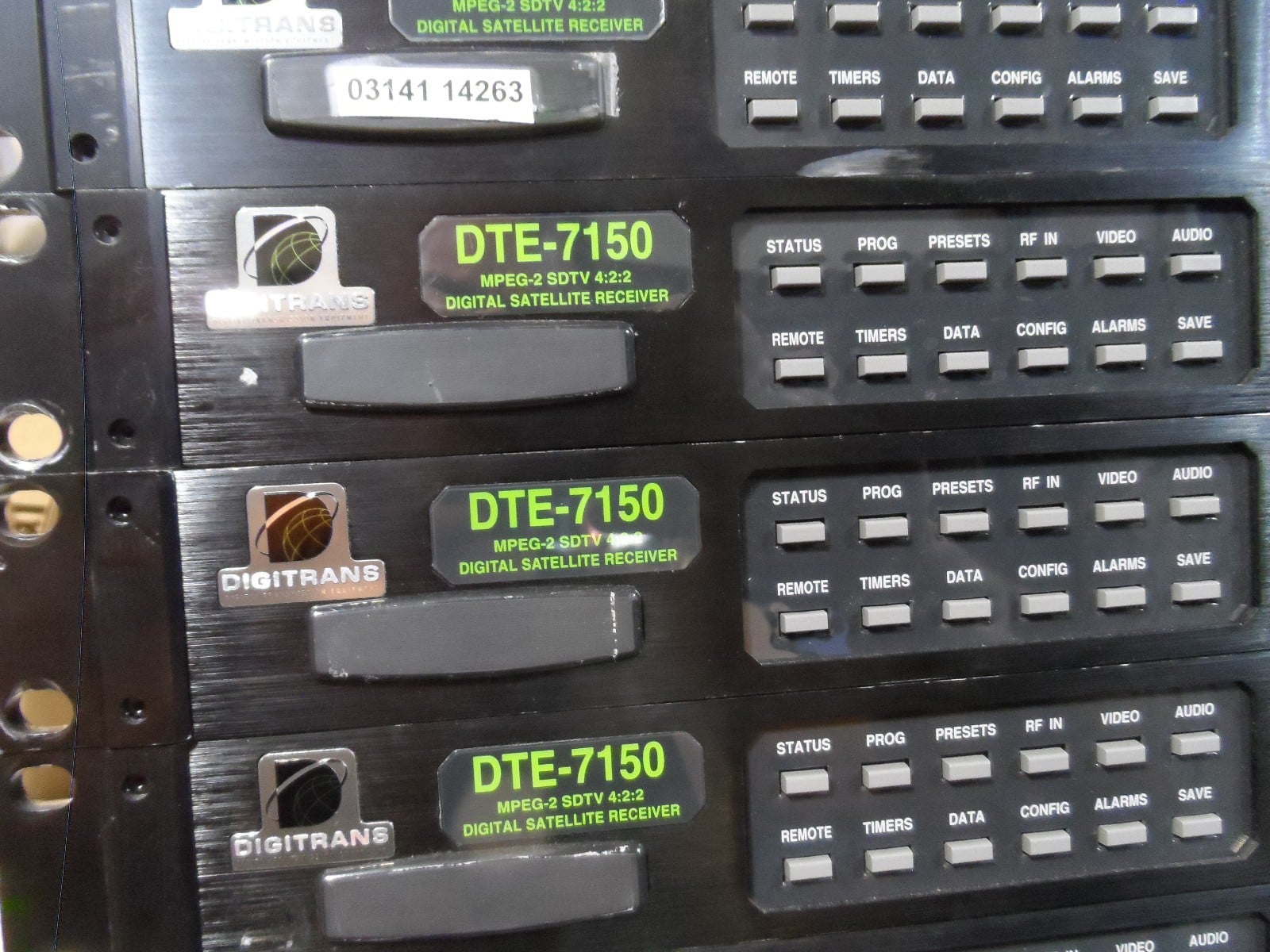 Digitrans DTE-7150T Rackmount Digital Satellite Receiver