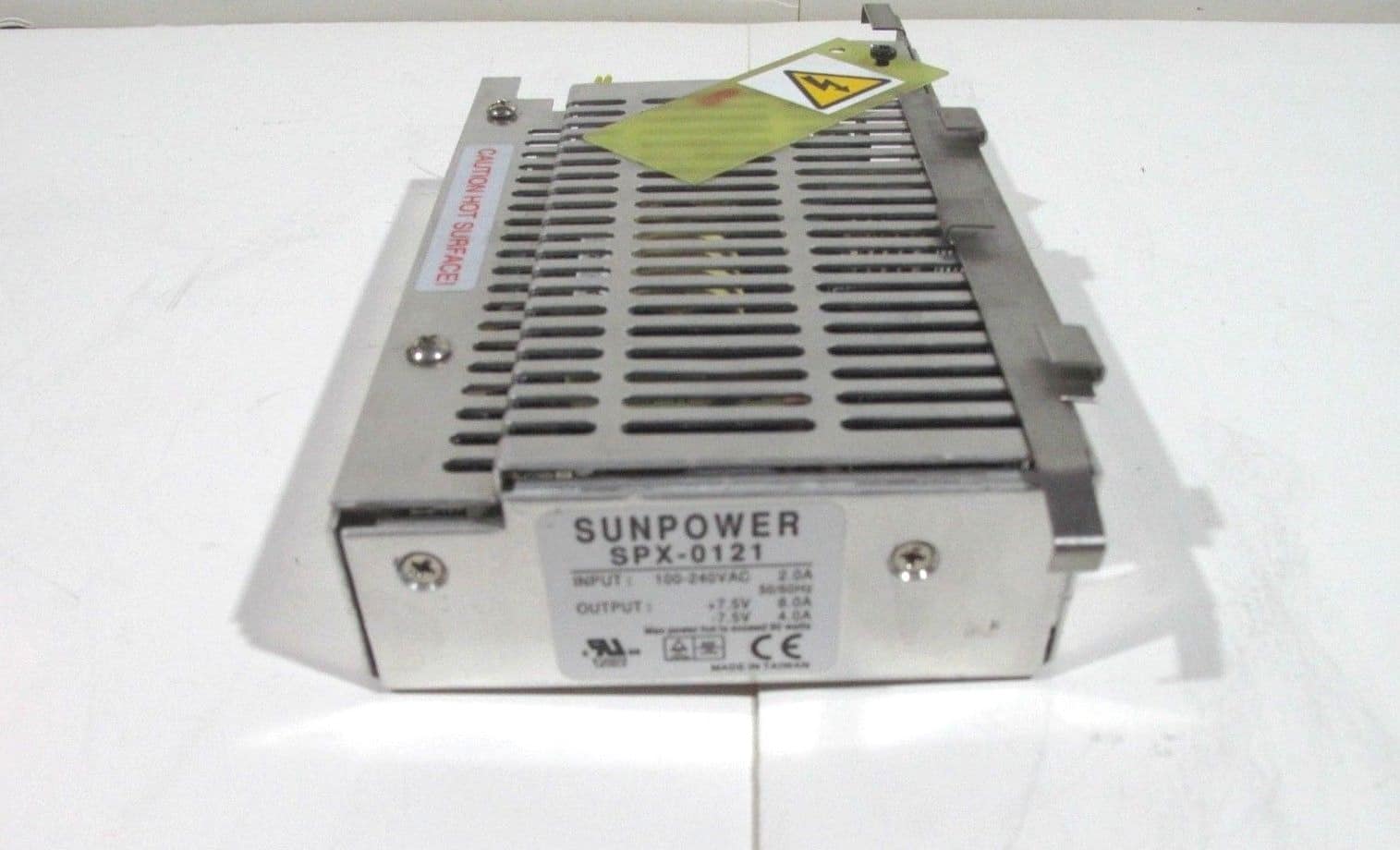 SUNPOWER SPX-0121 Power Supply Input 100-240vac Output 7.5V