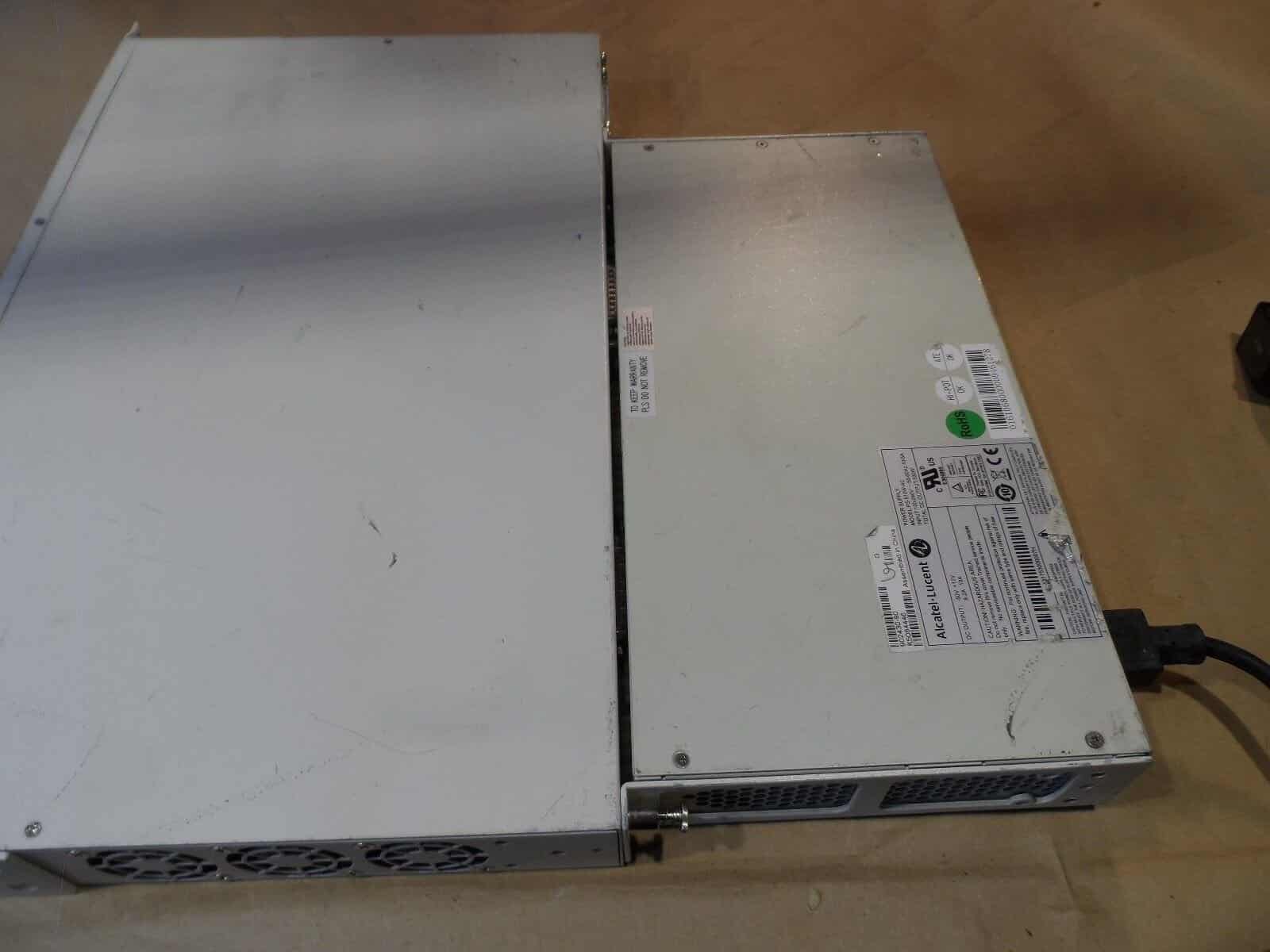Alcatel OS6850-P48X OmniSwitch 6850 48-Port Gigabit Layer 3 PoE Switch + PSU