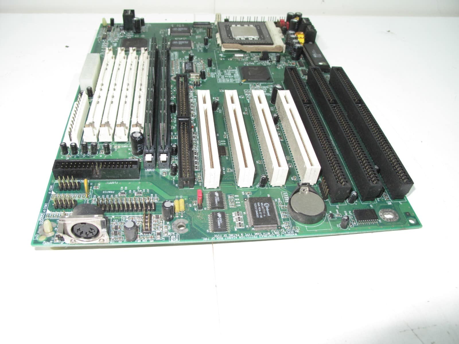 DFI 586ITBD Rev B Motherboard WITH PENTIUM CPU AND MEMORY