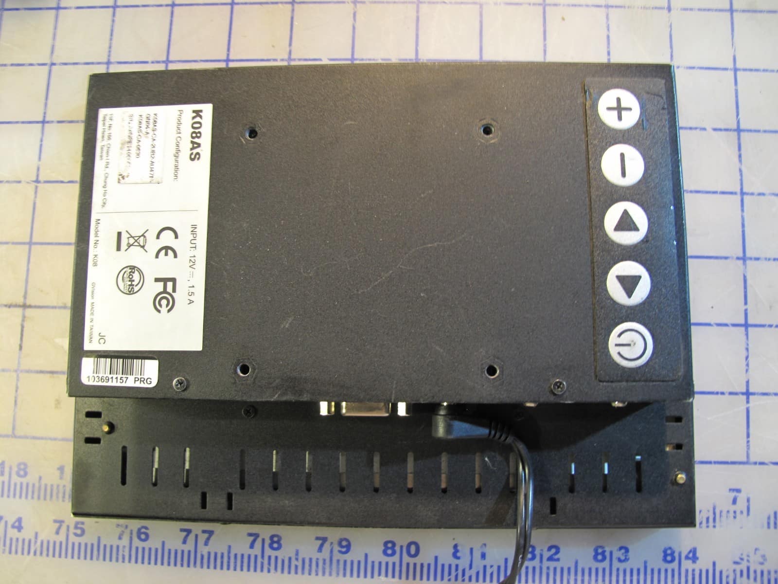 K08AS CONTROL PANEL K08AS-CA-2UB2-AU471 CONTROLLER MONITOR