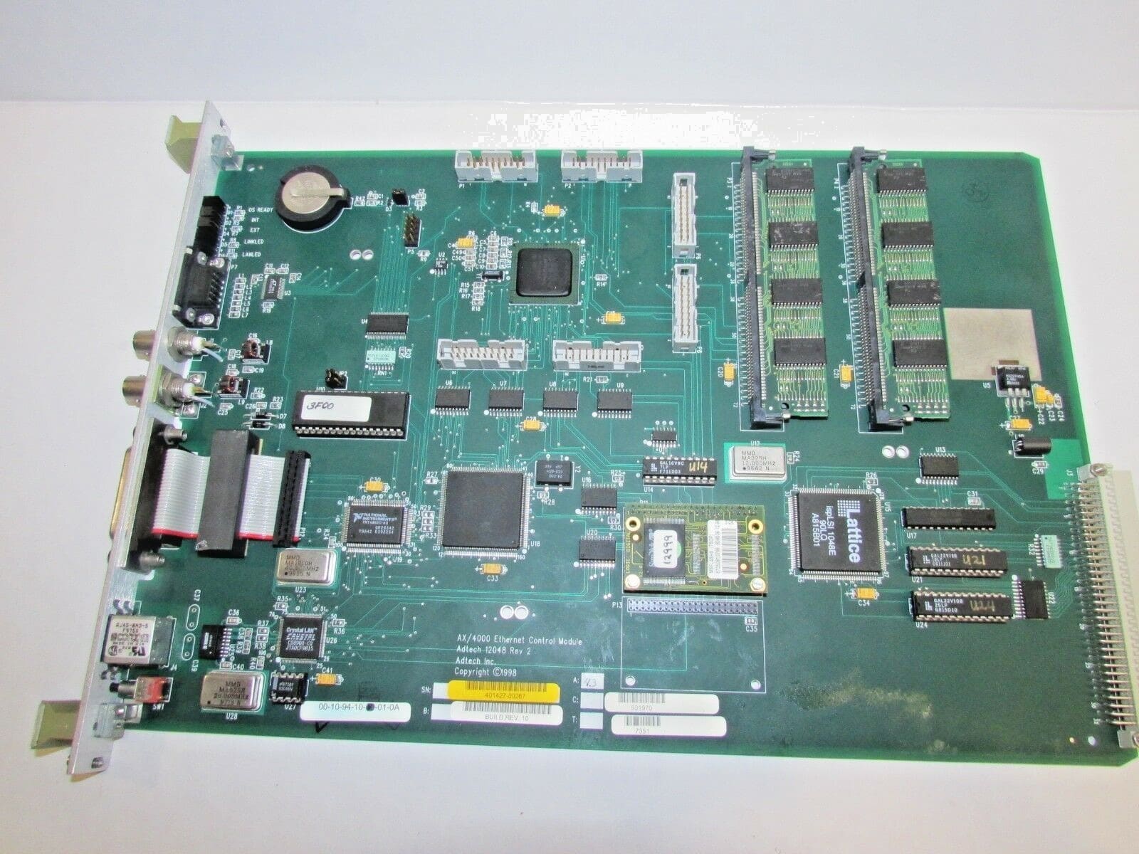 ADTECH Spirent 401427 Ethernet Control Module for AX/4000