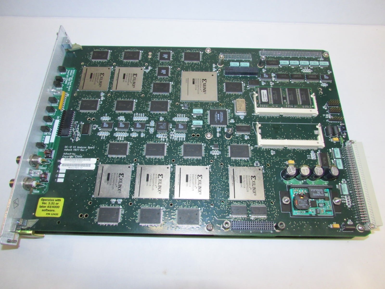 Spirent Adtech AX/4000 1Gbps Generator/Analyzer P/N 401400