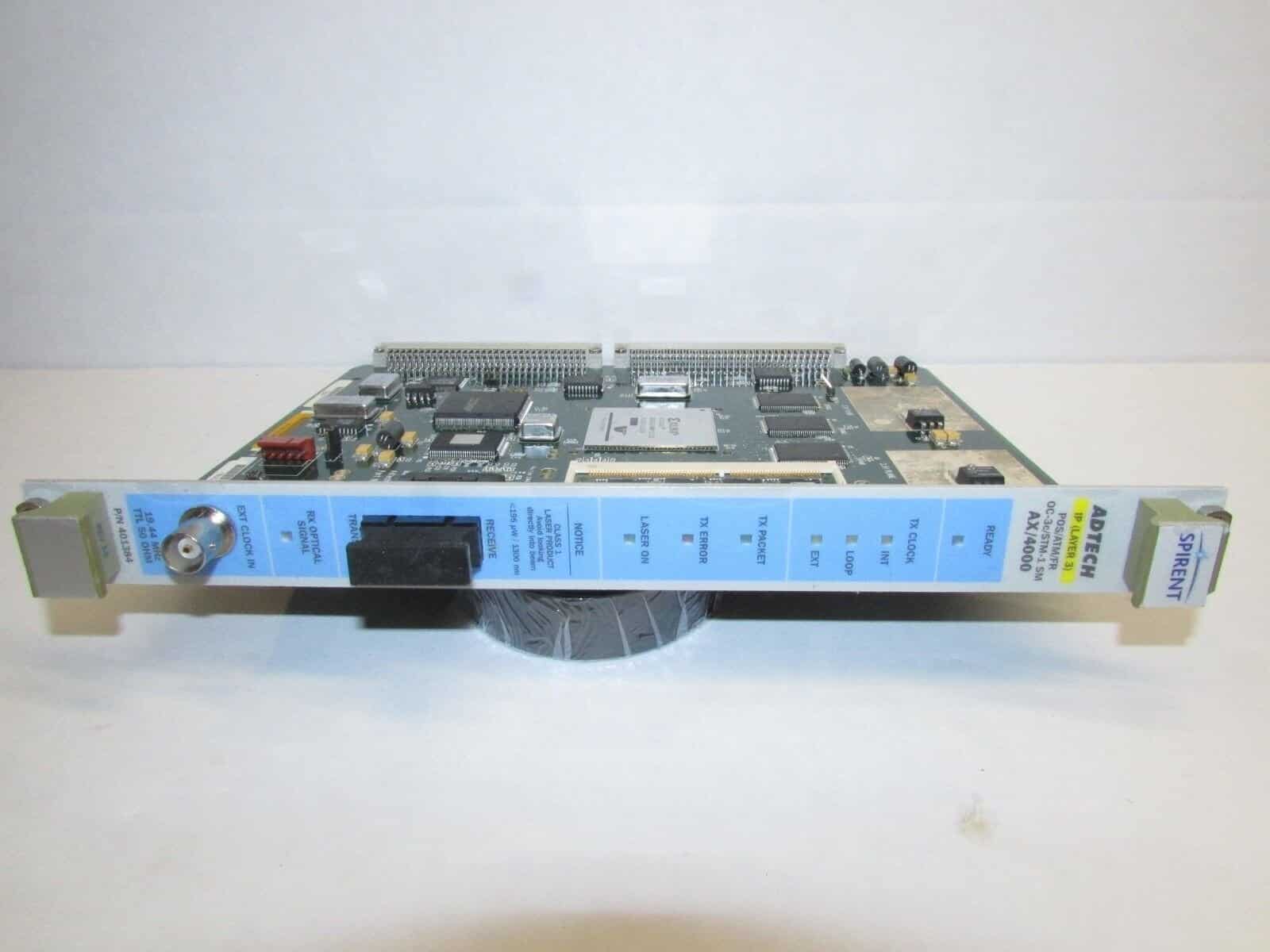 Spirent Adtech AX4000 401384 IP OC3 Interface