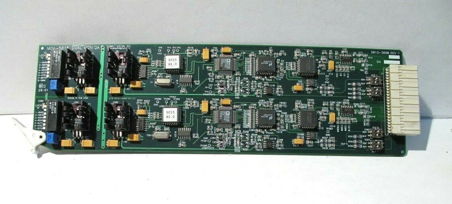 Cobalt Digital Inc MDA-5015 DUAL MON DA 5015-5000