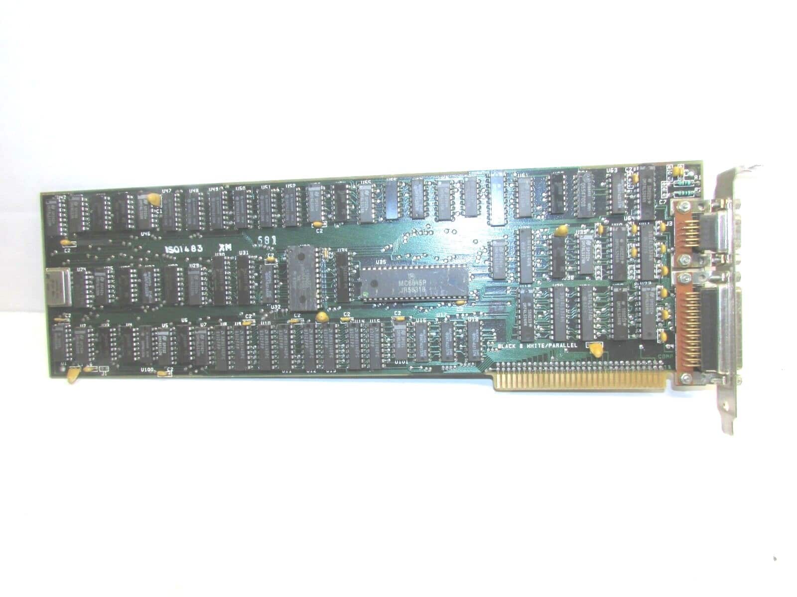 IBM 1501483 XM 8 Bit ISA Monochrome Video Card w/Parallel Printer