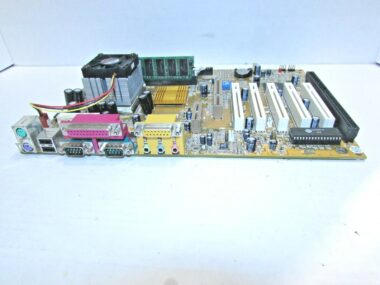 AZZA VIA 693ATX SOCKET 370 MOTHERBOARD +CPU +256MB RAM