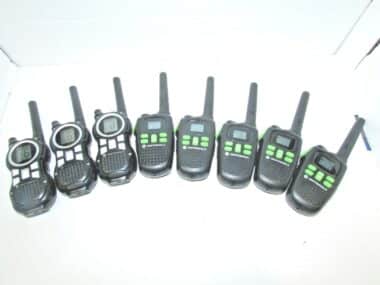 8 RADIOS IN TOTAL - Motorola 3 Piece Lot, 2415B-MRCE AND 5 PIECE LOT MD200R