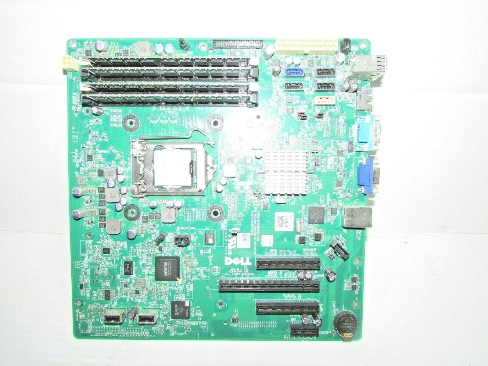 Dell PowerEdge 015TH9 LGA1155 Socket DDR3 Motherboard + XEON E3-1230 + 16GB RAM