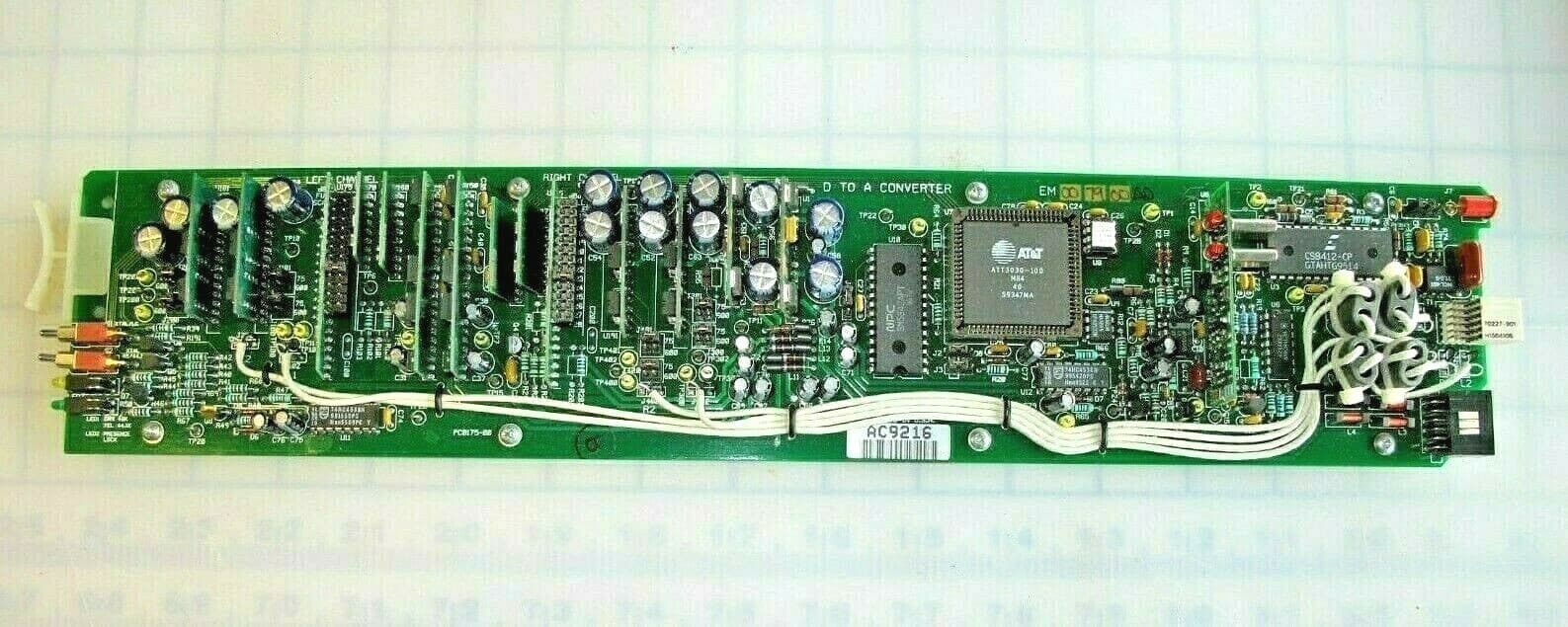 NVISION NV1045 20-Bit AES3 D to A Converter Module Card