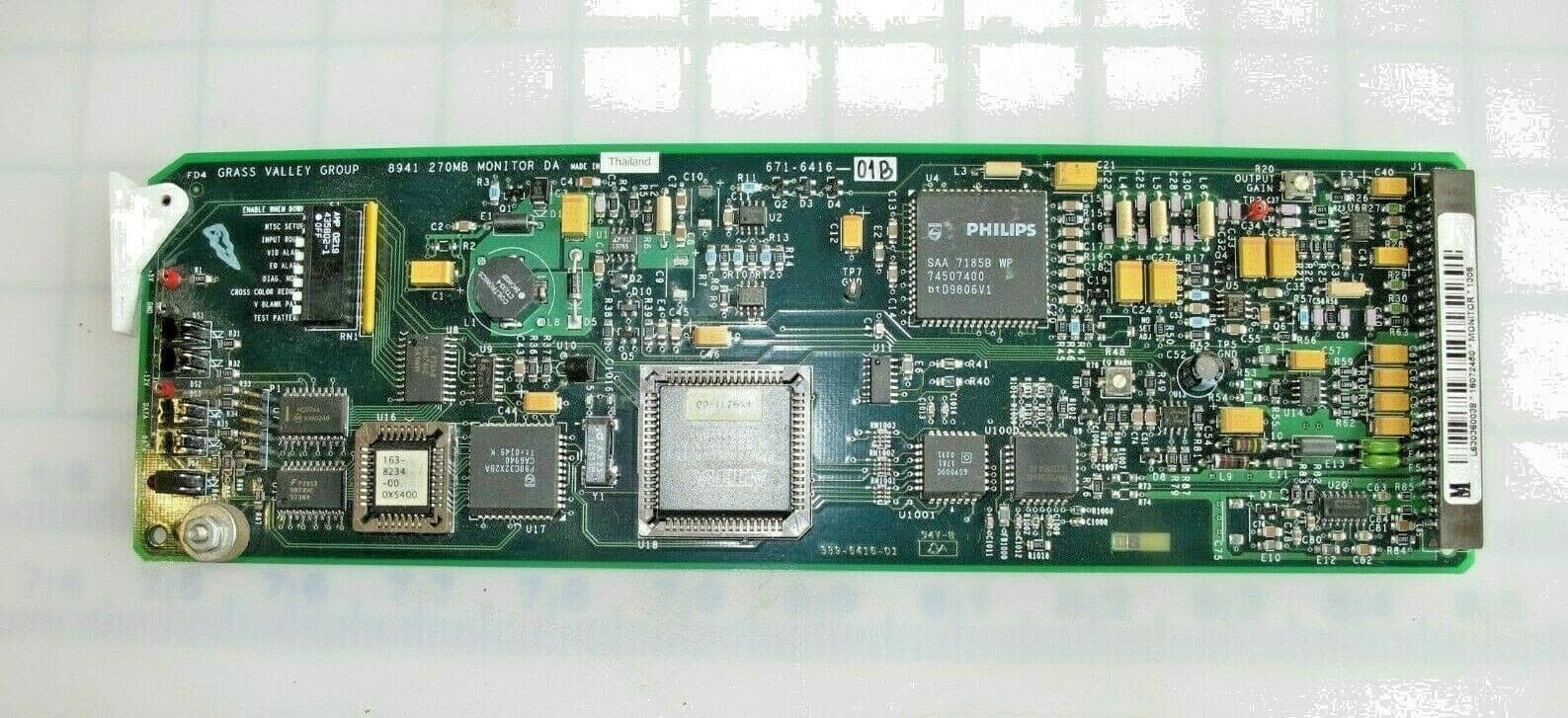 Grass Valley 8941 SDI Component Video Monitoring DA 671-6416