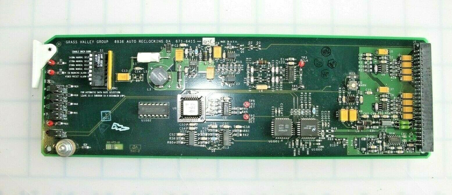 Grass Valley 8936 SDI Video Auto Reclocking DA 671-6415