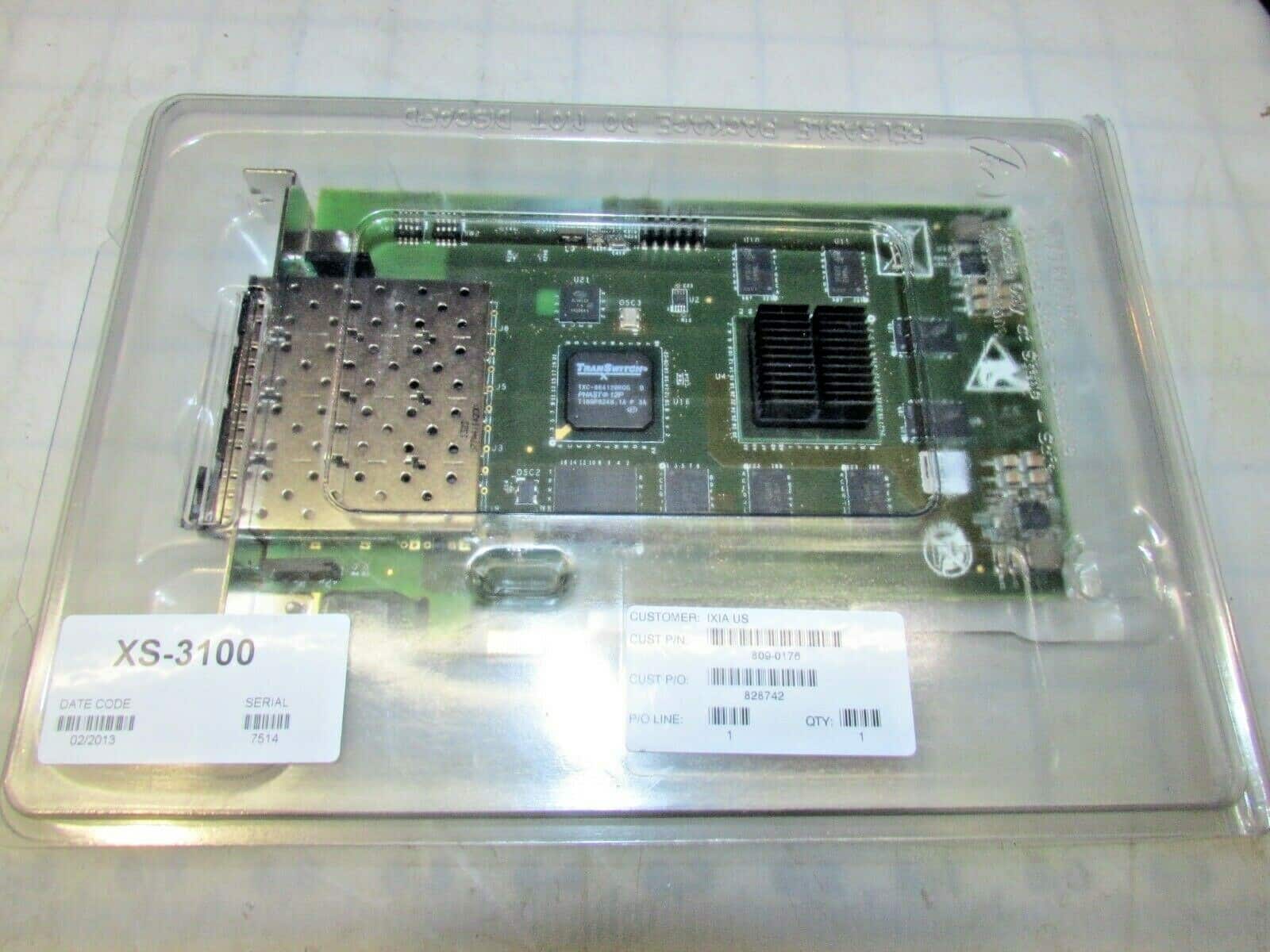 Xalyo Systems DUAL STM-1 & DUAL GIGABIT ETHERNET PCI EXPRESS CARD XS-3100