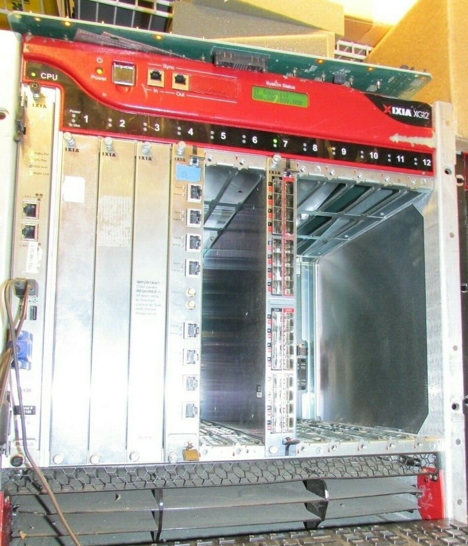 IXIA Xdensity XDM10G32S, Ultra-high density, 10-Gigabit Ethernet load module