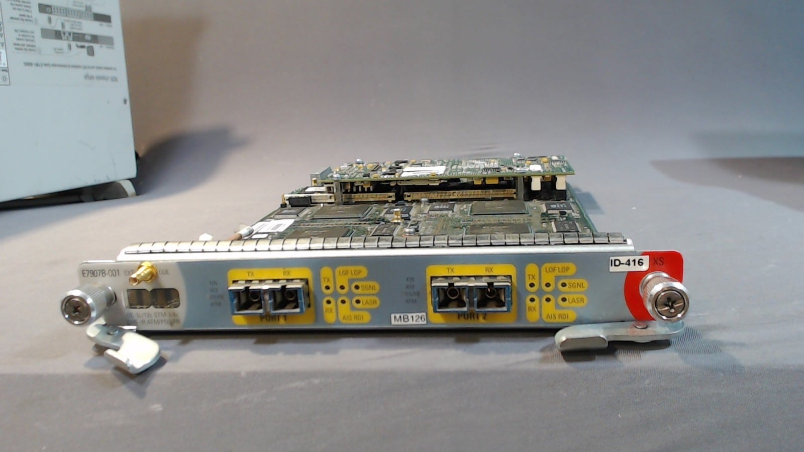 Agilent N2X E7907B-001 2-port Oc-3c/12c Atm/pos/fr Xr Test Card