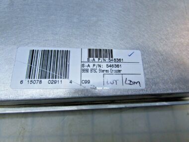Scientific Atlanta Continuum BTSC STEREO ENCODER Series 9890. P/N: 546361