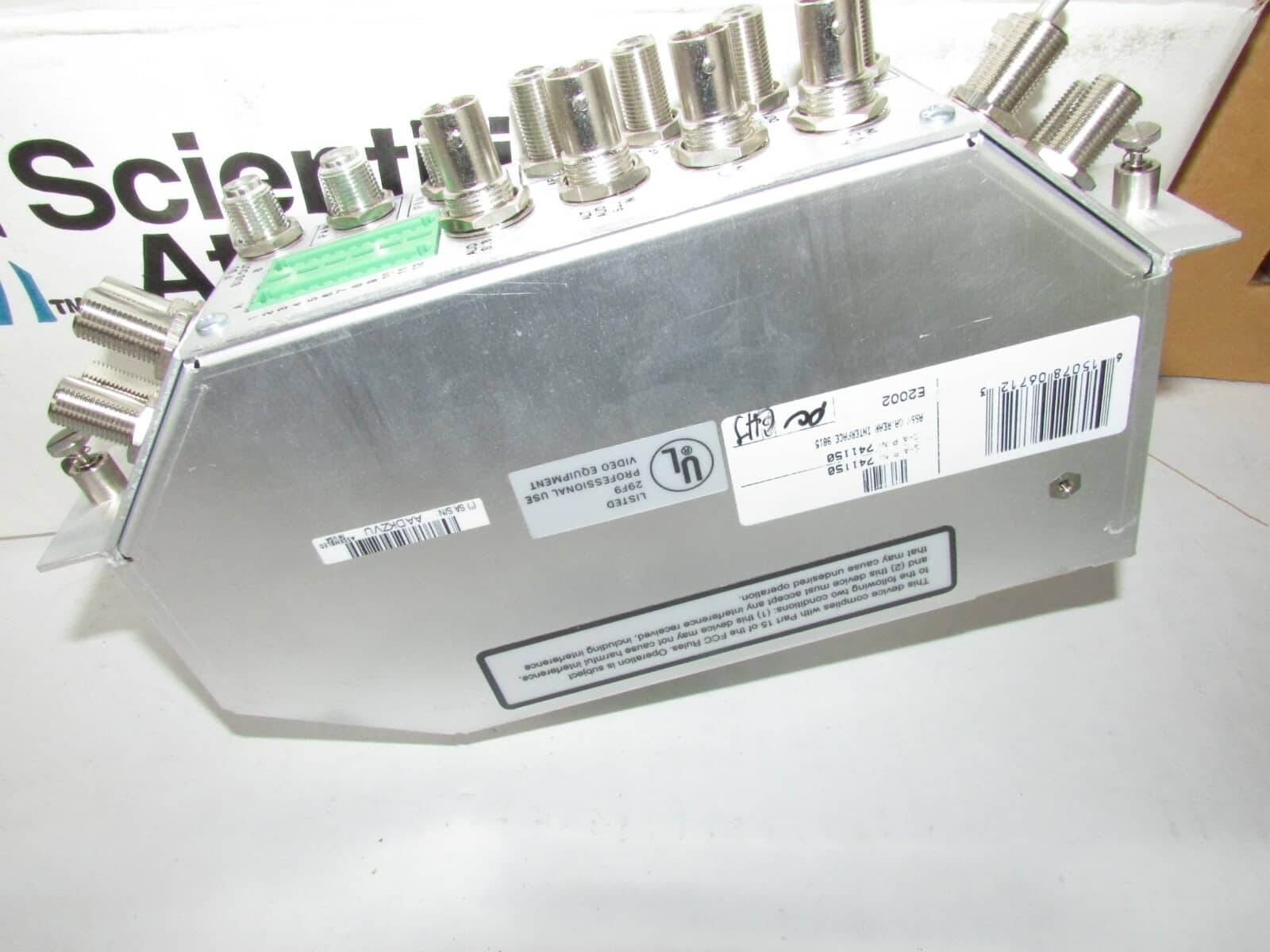Scientific Atlanta 741150 REAR INTERFACE 9815