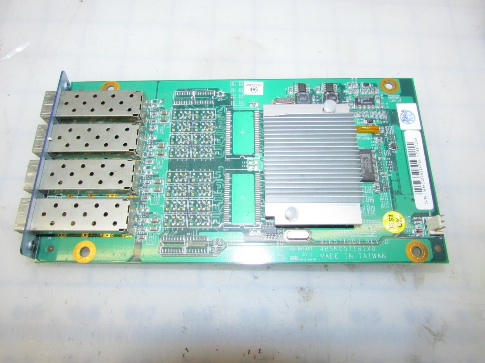 Crossbeam Systems NSK571GB4 REV.B 4 Port Gigabit SFP Quad NIC Interface