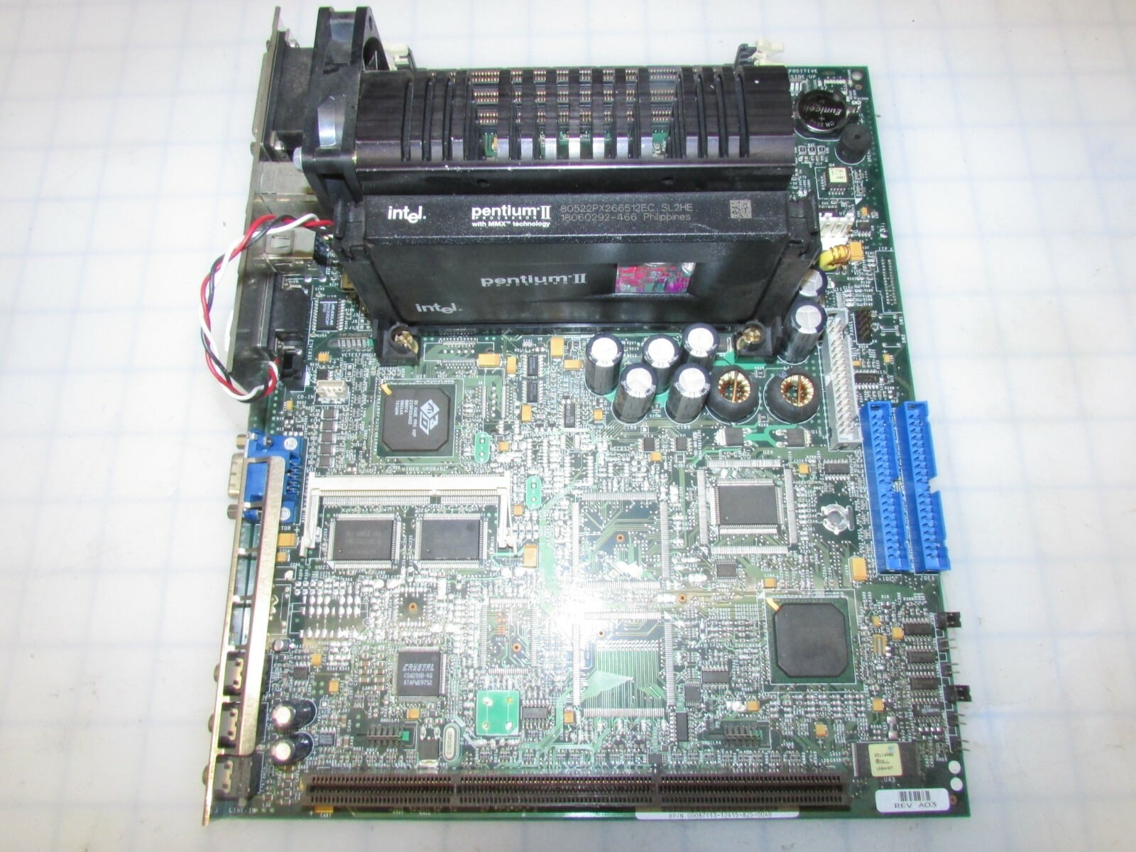 DELL PII 333MHz MOTHERBOARD 00087113-12415-825-00AB REV. A03