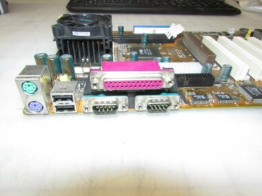 SHUTTLE AV11S835 SOCKET 370 Motherboard WITH CELERON SL46T + HEATSINK AND FAN
