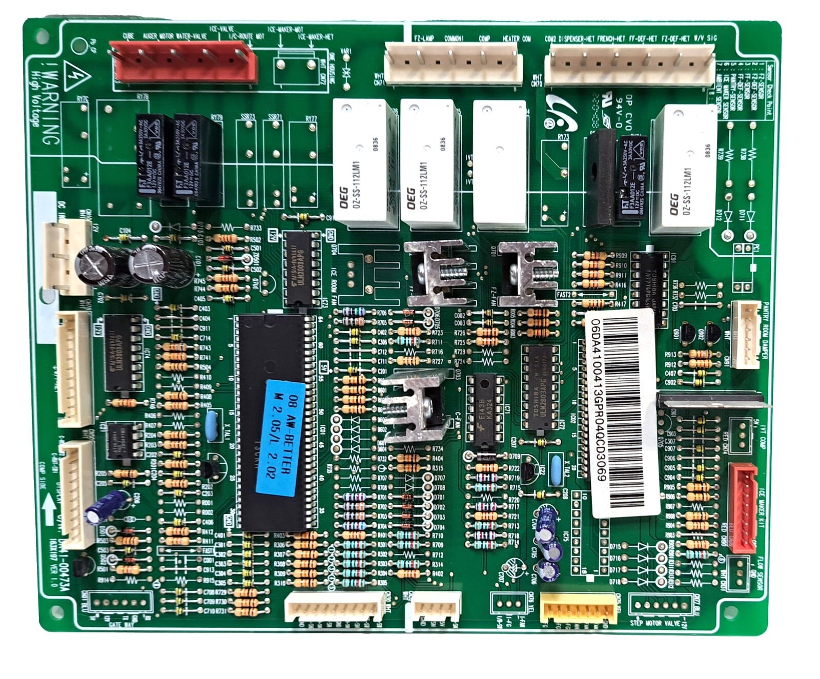 SAMSUNG REFRIGERATOR CONTROL BOARD DA41-00413G