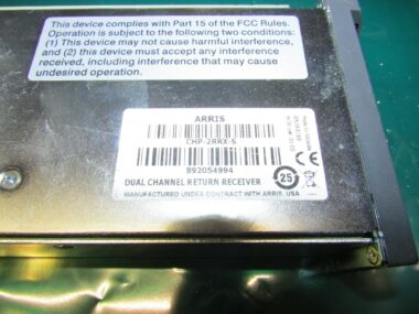Arris CHP-2RRX-S Dual return path receiver 5-200 MHz, SC/APC