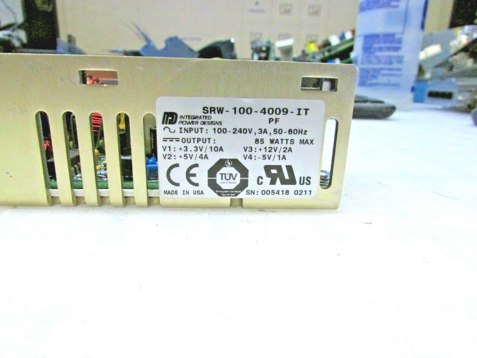 Integrated Power Designs SRW-100-4009-IT Power Supply