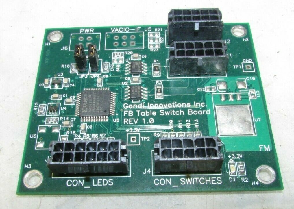 GANDI INNOVATIONS TABLE SWITCH BOARD REV 1.0 391-315003