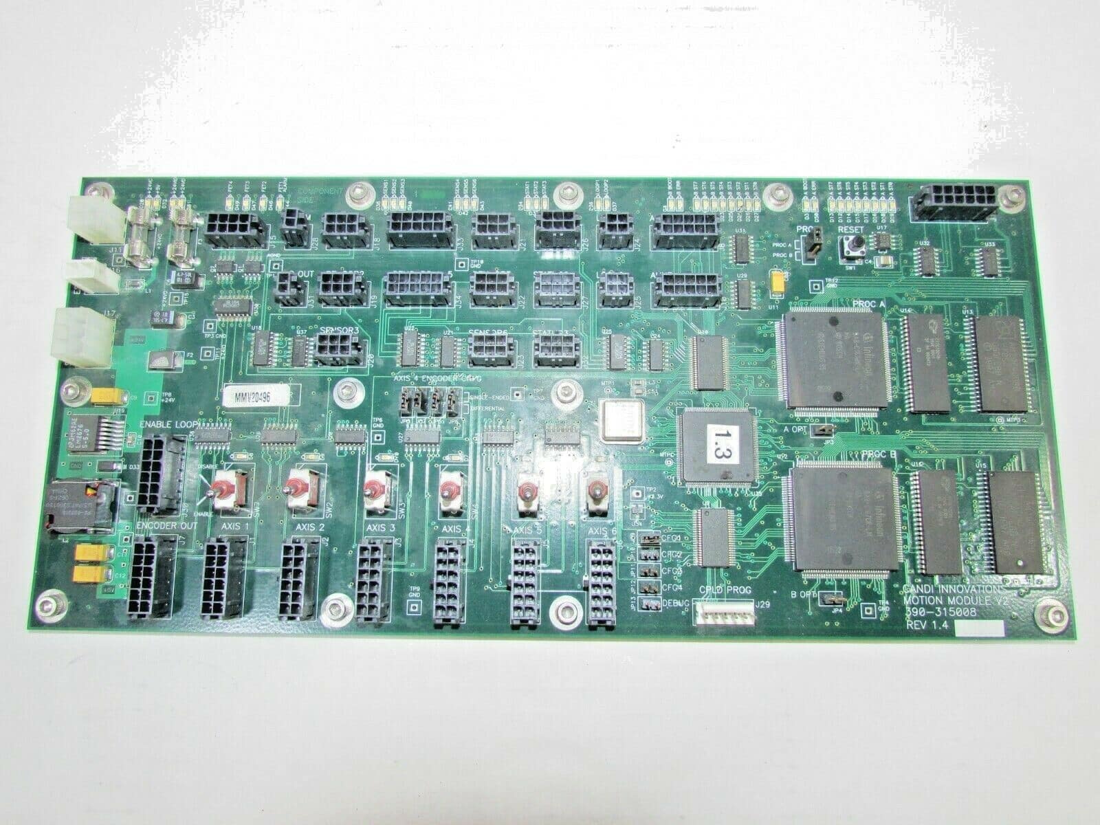 Gandi Innovations MOTION CONTROL MODULE V2 390-315008 REV 1.4