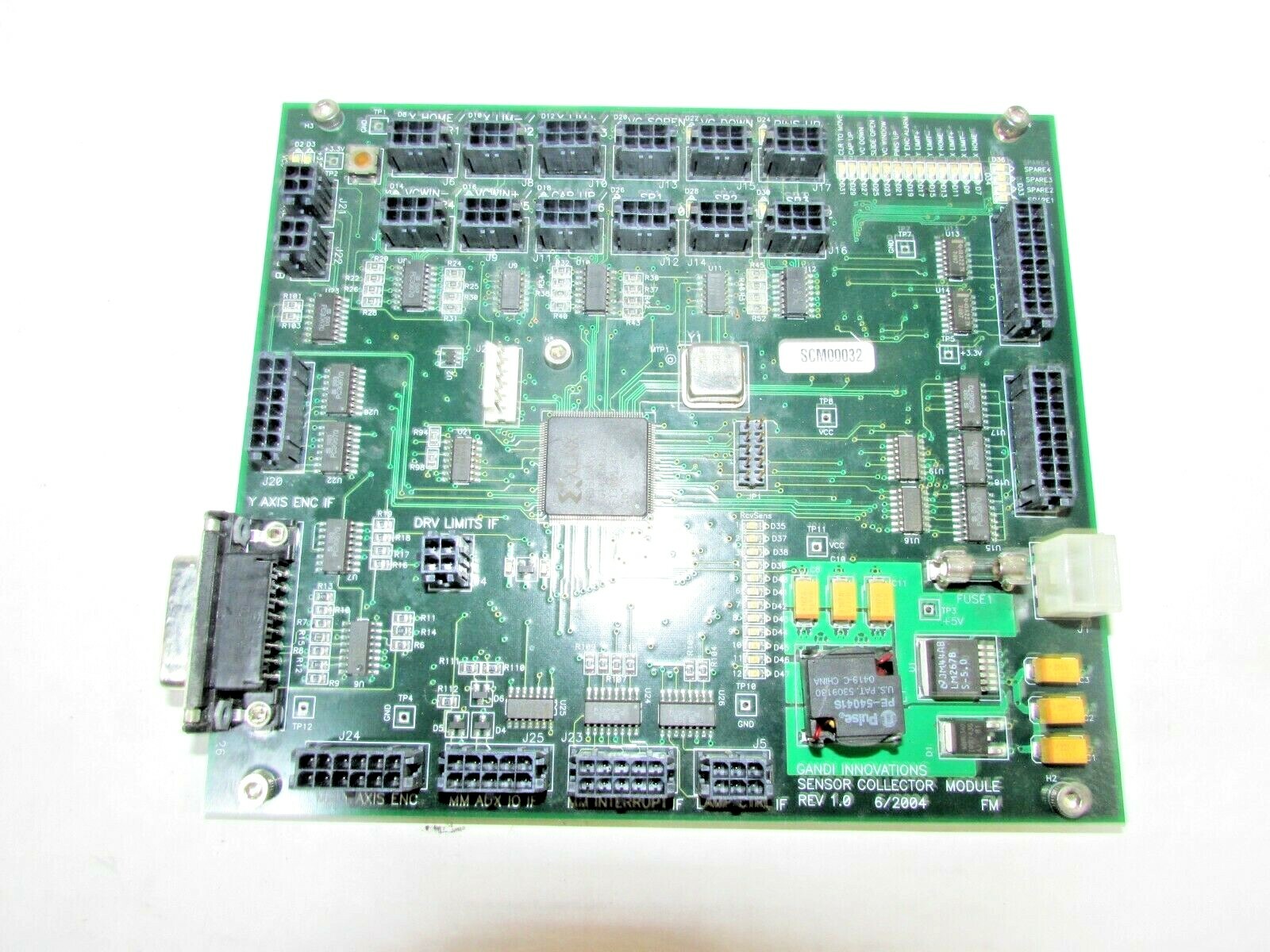GANDI INNOVATIONS SENSOR COLLECTOR MODULE REV 1.0 6/2004