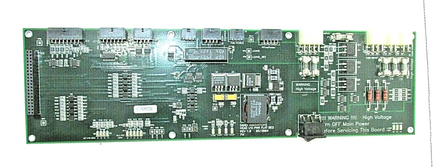GANDI INNOVATIONS HEAD I/O PWR FLAT BED REV 1.0 05/2004